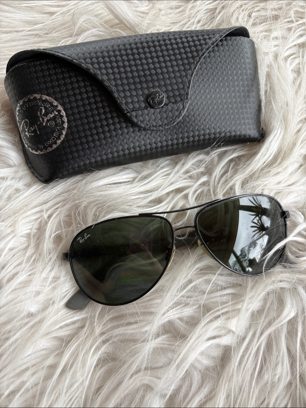 Ray-Ban Aviators Carbon Fiber RB8313